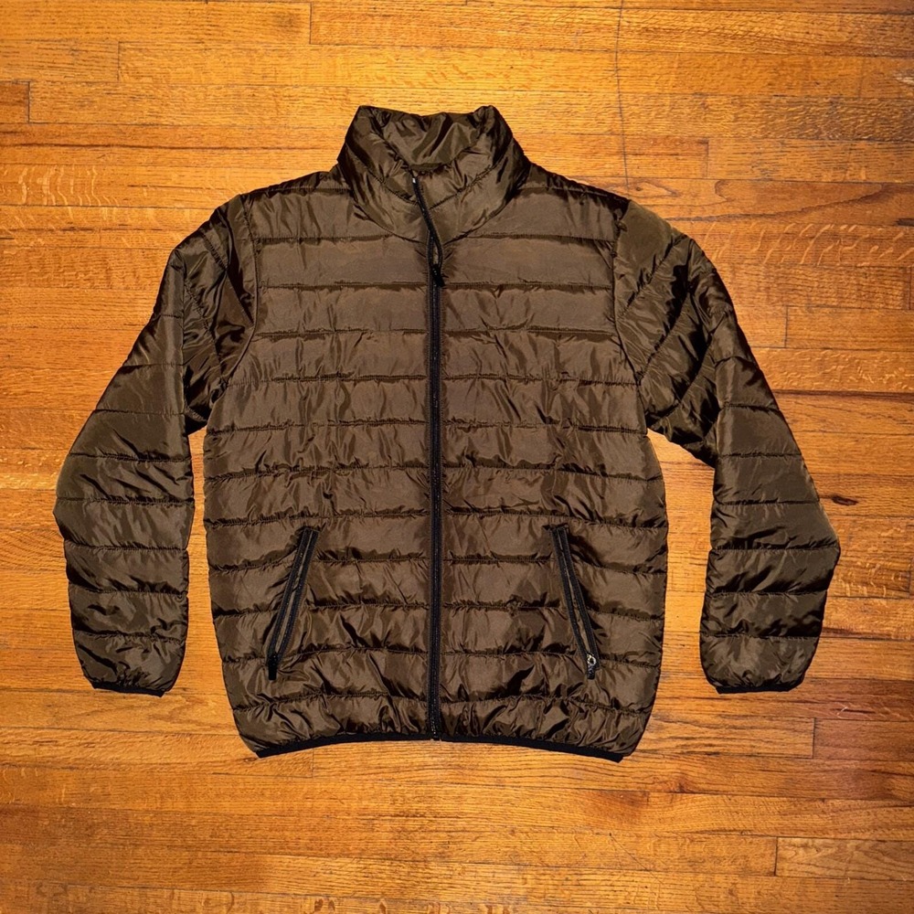 Big Chill Winter Puffer Zip Up Jacket Size Medium